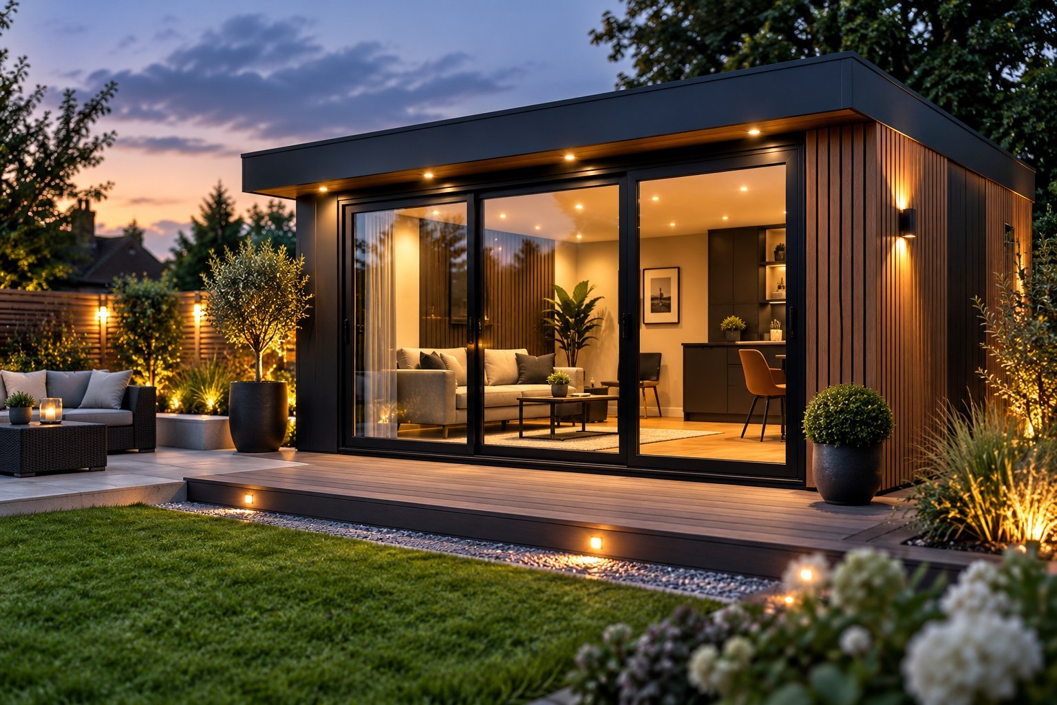 Premium contemporary garden room